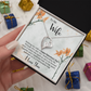 To My Wife - Best Gift For Valentine - Forever Love Necklace