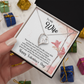 To My Wife - Best Gift For Valentine - Forever Love Necklace