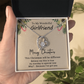 To My Wonderful Girlfriend - Christmas Gift - Forever Love Necklace