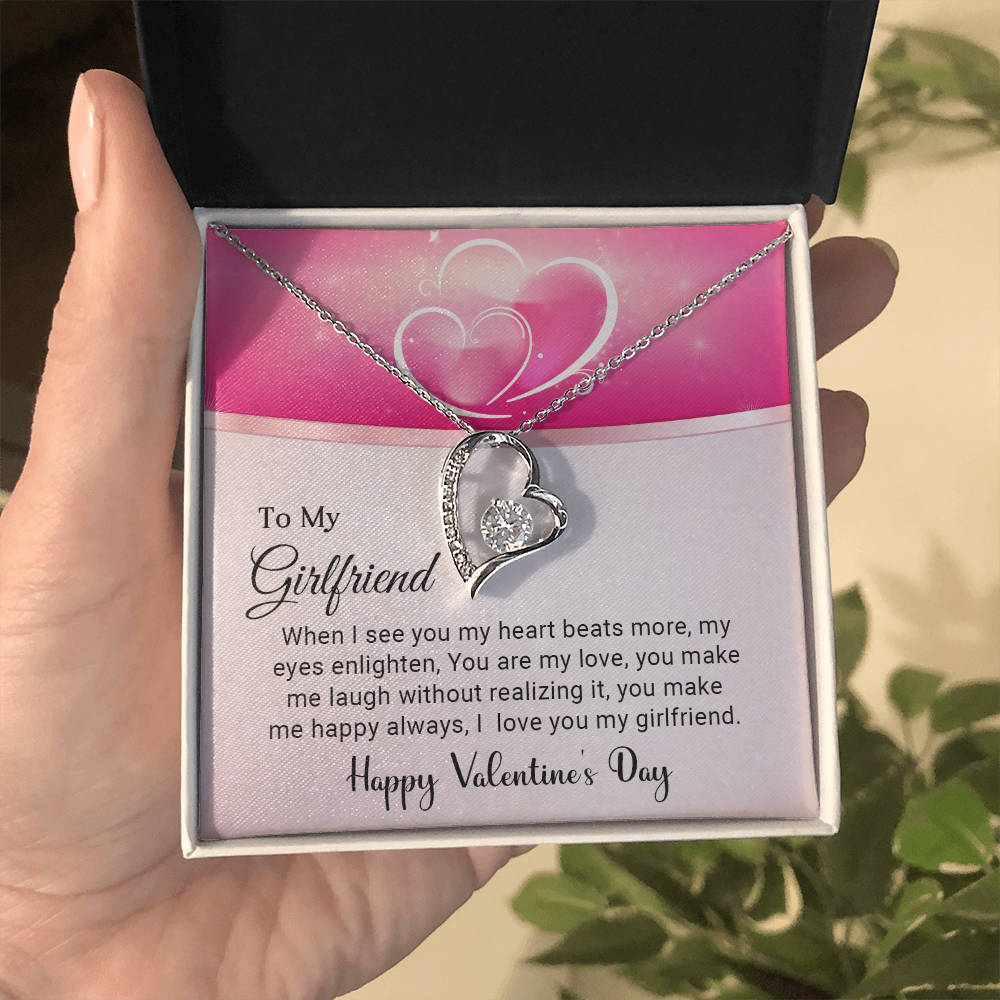 To My Girlfriend - You are my love - Best Gift For Valentine - Forever Love Necklace