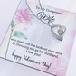 To My Gorgeous Wife - Best Gift For Valentine - Forever Love Necklace
