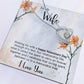 To My Wife - Best Gift For Valentine - Forever Love Necklace