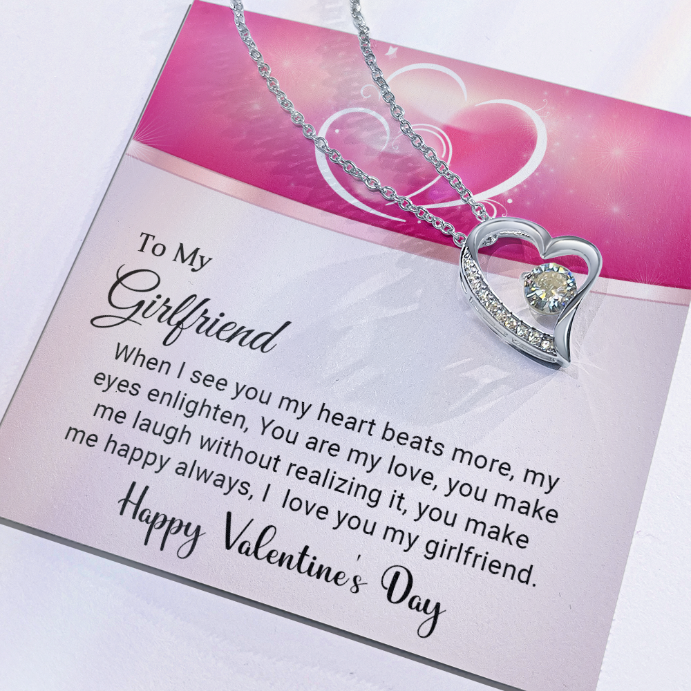 To My Girlfriend - You are my love - Best Gift For Valentine - Forever Love Necklace