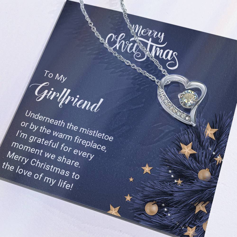 Girlfriend - Love Of My Life - Christmas Gift - Forever Love Necklace