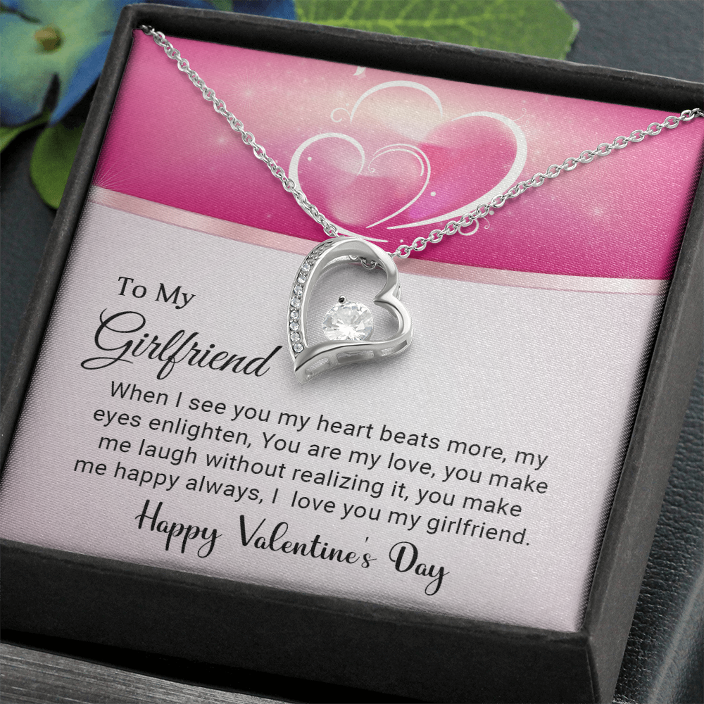 To My Girlfriend - You are my love - Best Gift For Valentine - Forever Love Necklace