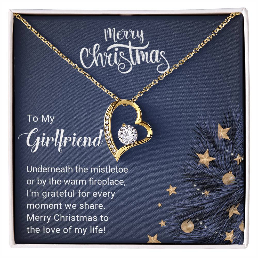 Girlfriend - Love Of My Life - Christmas Gift - Forever Love Necklace