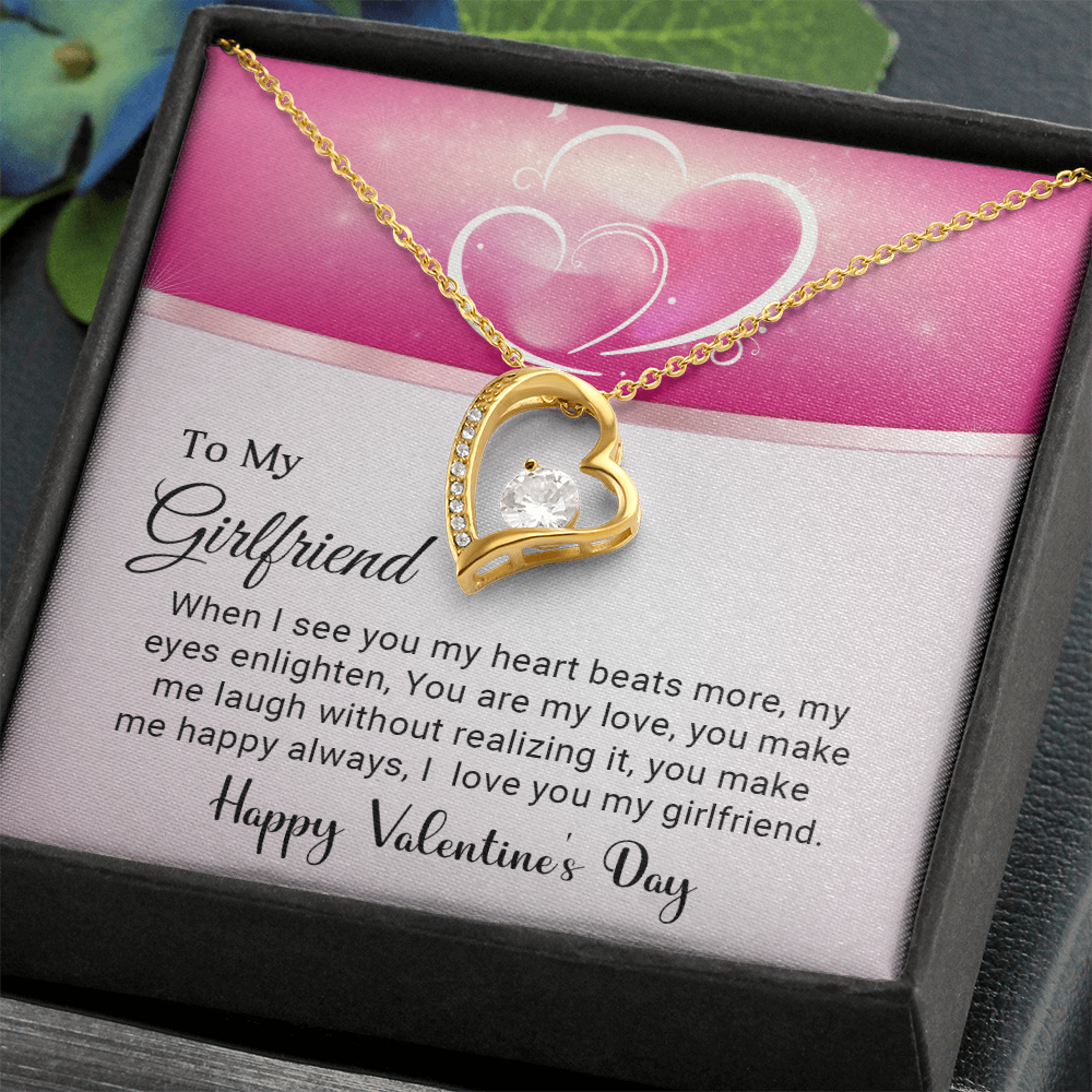To My Girlfriend - You are my love - Best Gift For Valentine - Forever Love Necklace