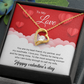 To My Love - You are my best friend - Best Gift For Valentine - Forever Love Necklace