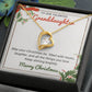 Granddaughter - Brightly - Christmas gift - Forever Love Necklace
