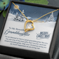To My Beautiful Granddaughter - Christmas Gift - Forever Love Necklace