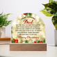 To My Amazing Dad - Best Gift for Christmas - Acrylic Dome Plaque