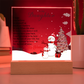 To My Daughter - Best Gift for Christmas - Acrylic Square Plaque
