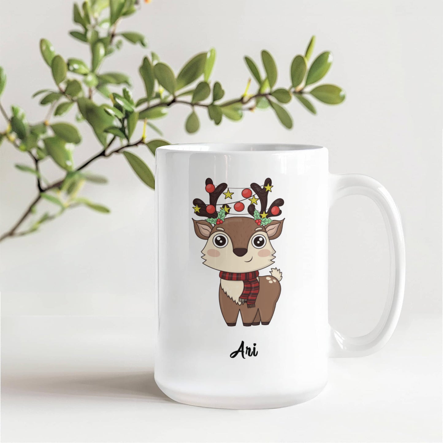 Best Gift for Christmas - White Ceramic Mug Multiple Variants