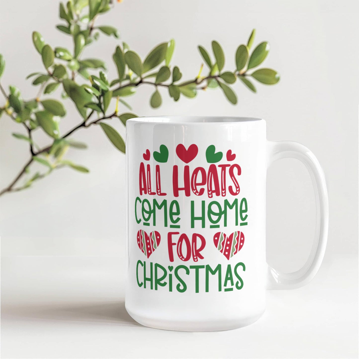Best Gift for Christmas - White Ceramic Mug Multiple Variants