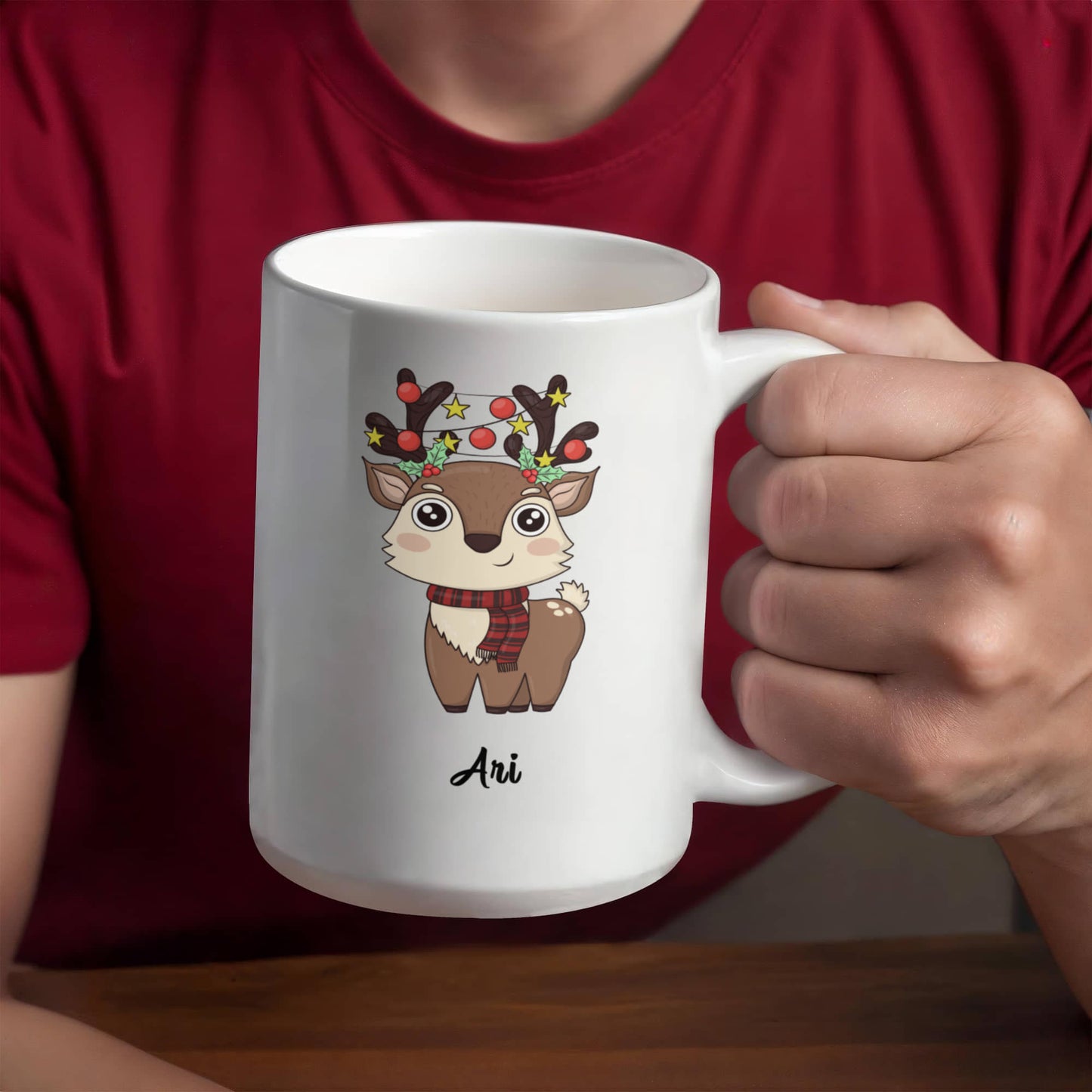 Best Gift for Christmas - White Ceramic Mug Multiple Variants