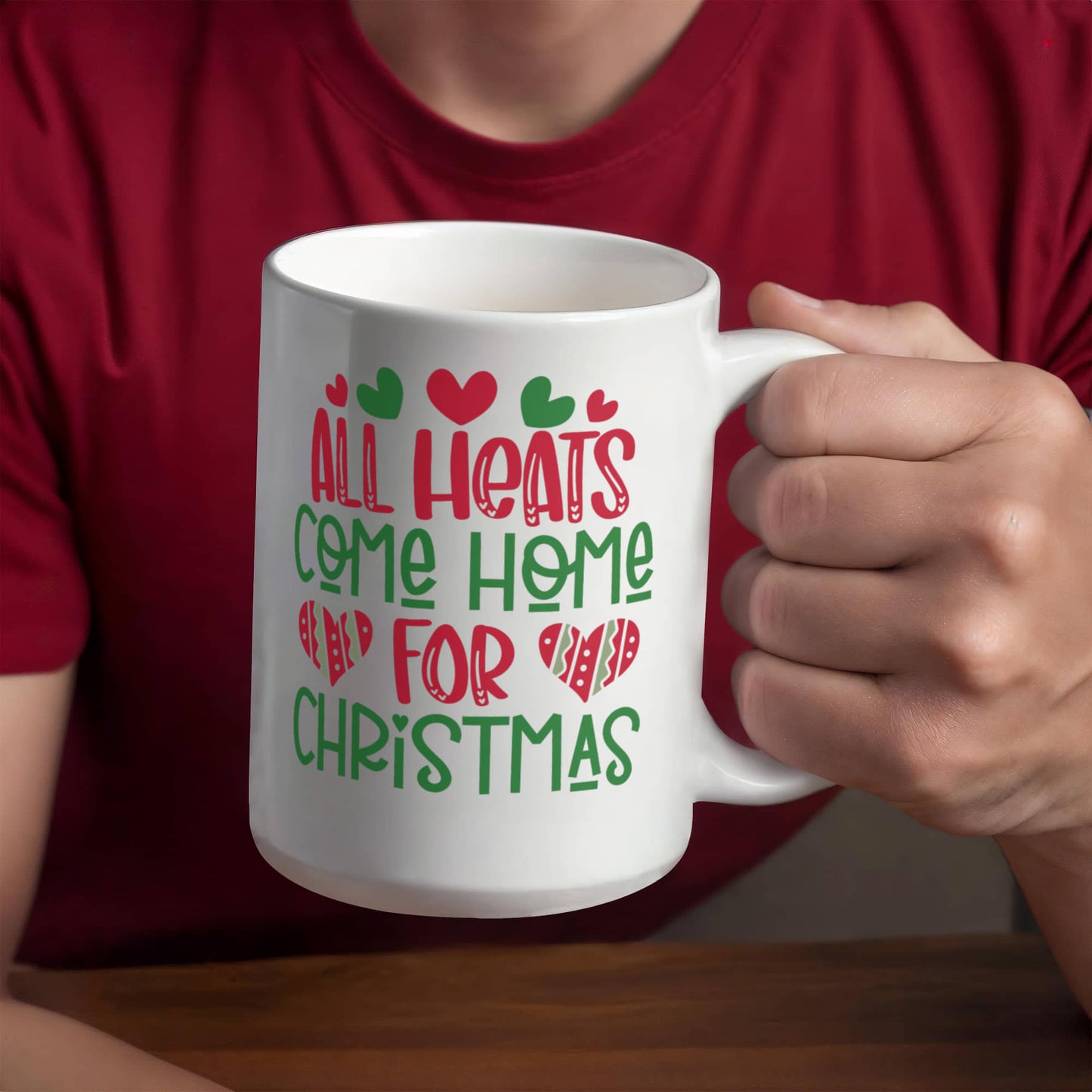 Best Gift for Christmas - White Ceramic Mug Multiple Variants