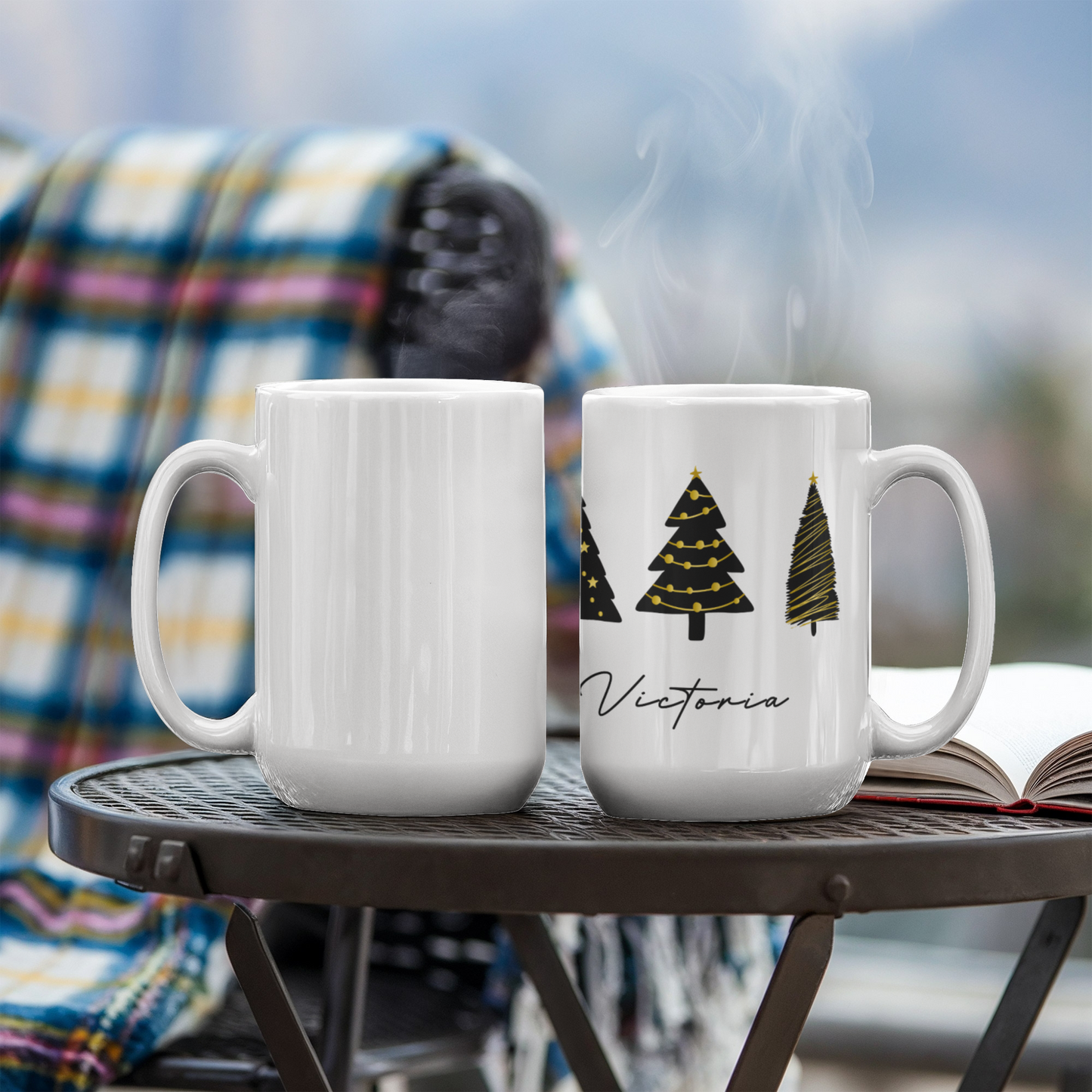 Best Gift for Christmas - White Ceramic Mug Multiple Variants