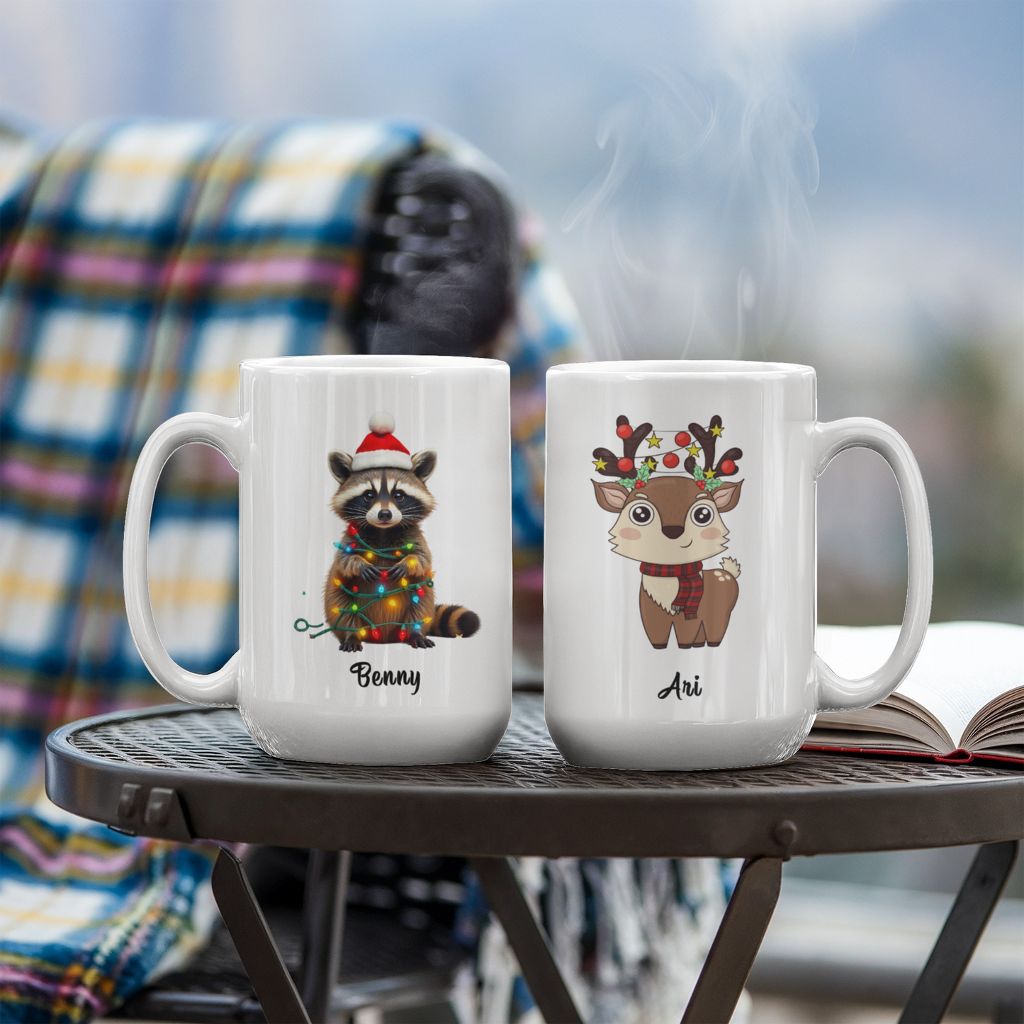 Best Gift for Christmas - White Ceramic Mug Multiple Variants