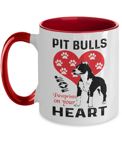 Pit Bulls Leave Pawprints On Your Heart